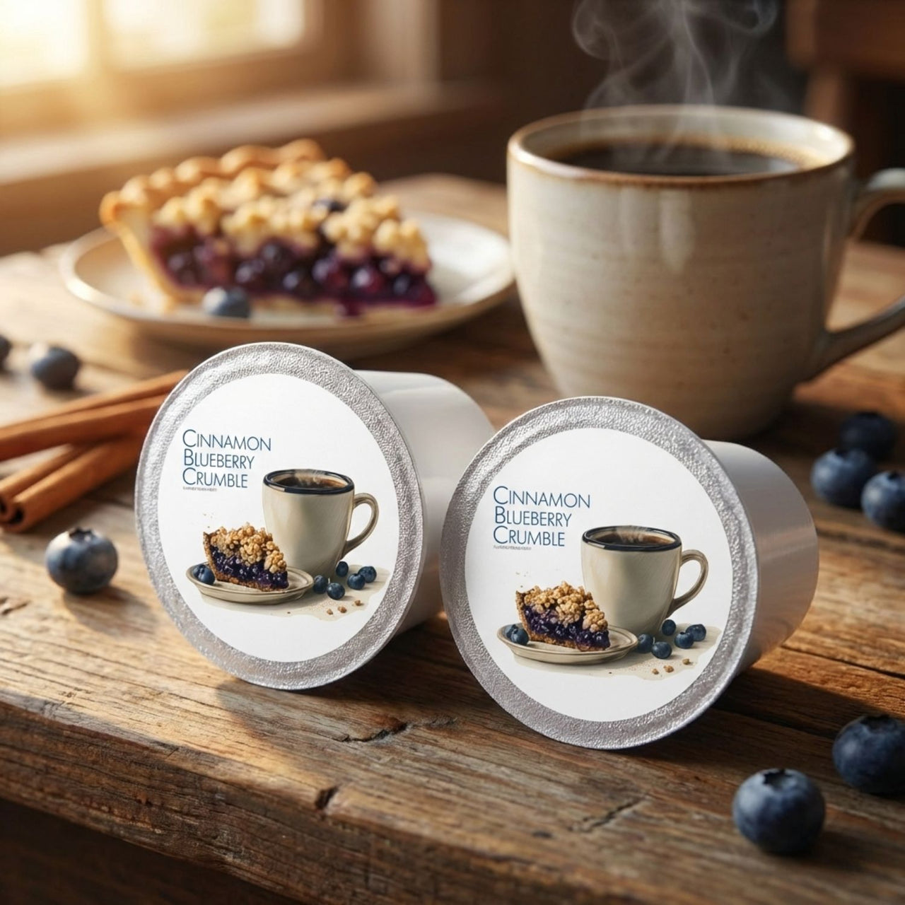 Cinnamon Blueberry Crumble Coffee