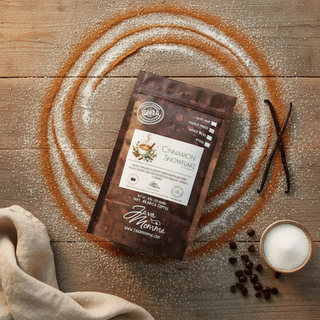 Cinnamon Snowflake – Warm Cinnamon & Vanilla Custard in Every Cozy Sip ❄️☕