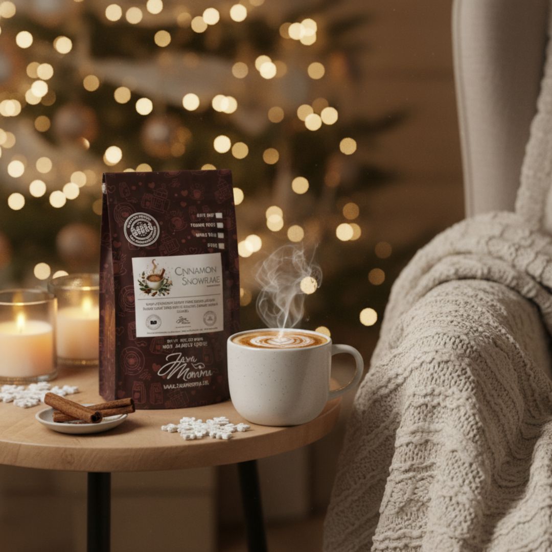 Cinnamon Snowflake – Warm Cinnamon & Vanilla Custard in Every Cozy Sip ❄️☕
