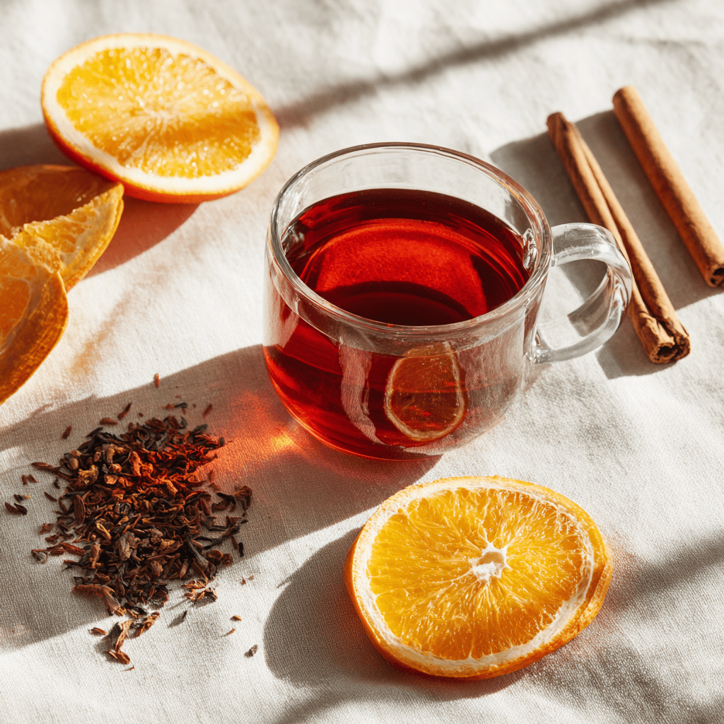 Cinnamon Orange Grove – Cozy, Bright, Caffeine-Free