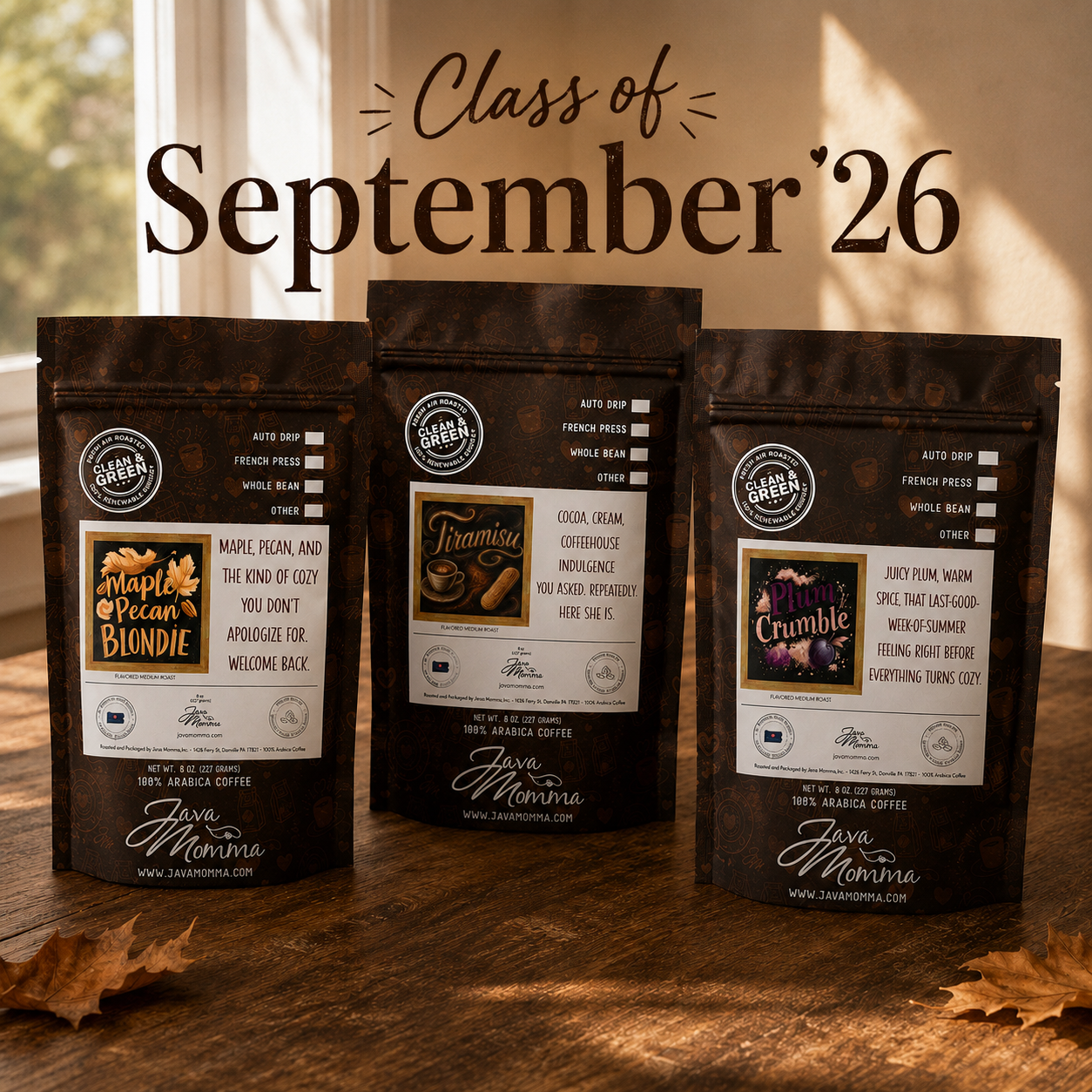 Momma’s Picks Monthly Coffee Box – 3 Exclusive Flavored Coffees