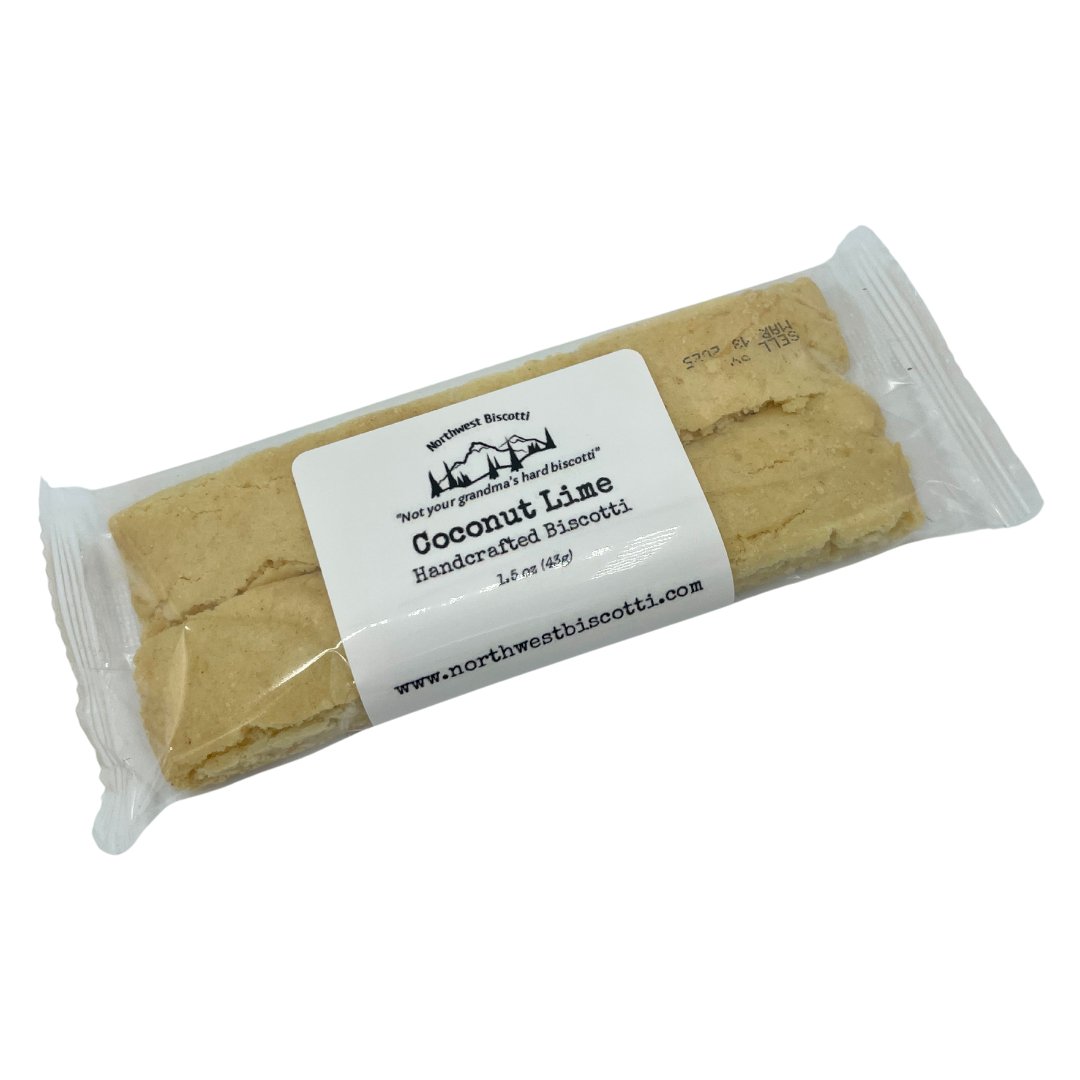 Coconut Lime Biscotti Double Pack - Java Momma