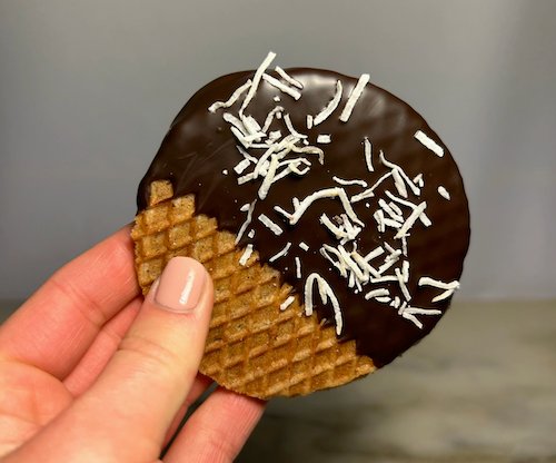 Coconut Stroopies Singles - Java Momma