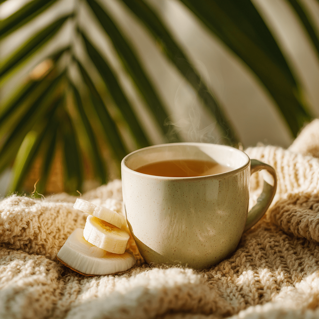 Coconut Banana Dream – Red Rooibos • Caffeine-Free • Creamy Tropical Comfort