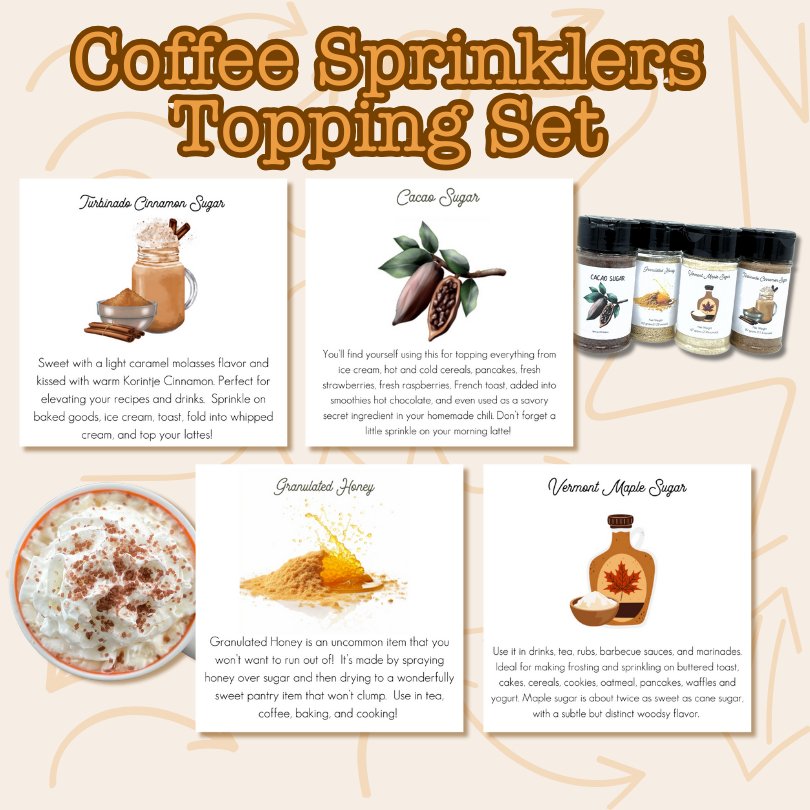 Coffee Sprinklers Set - Java Momma