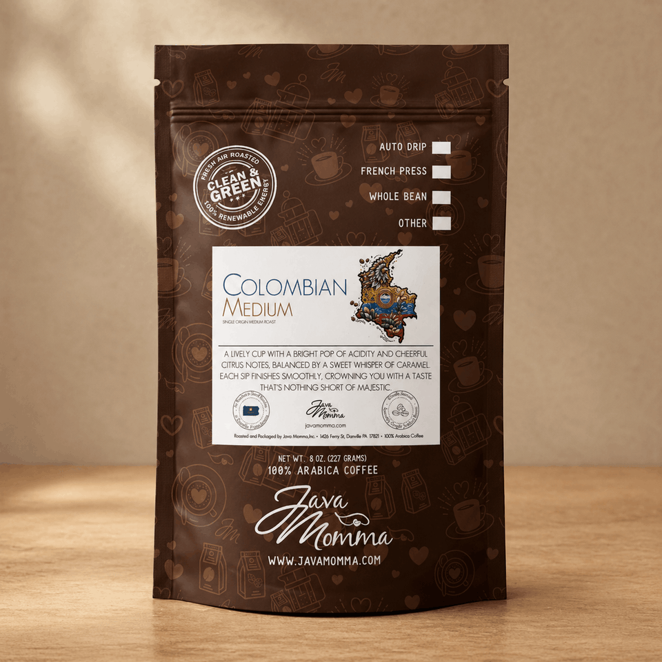 Colombian Medium Roast | Java Momma | Single Origin