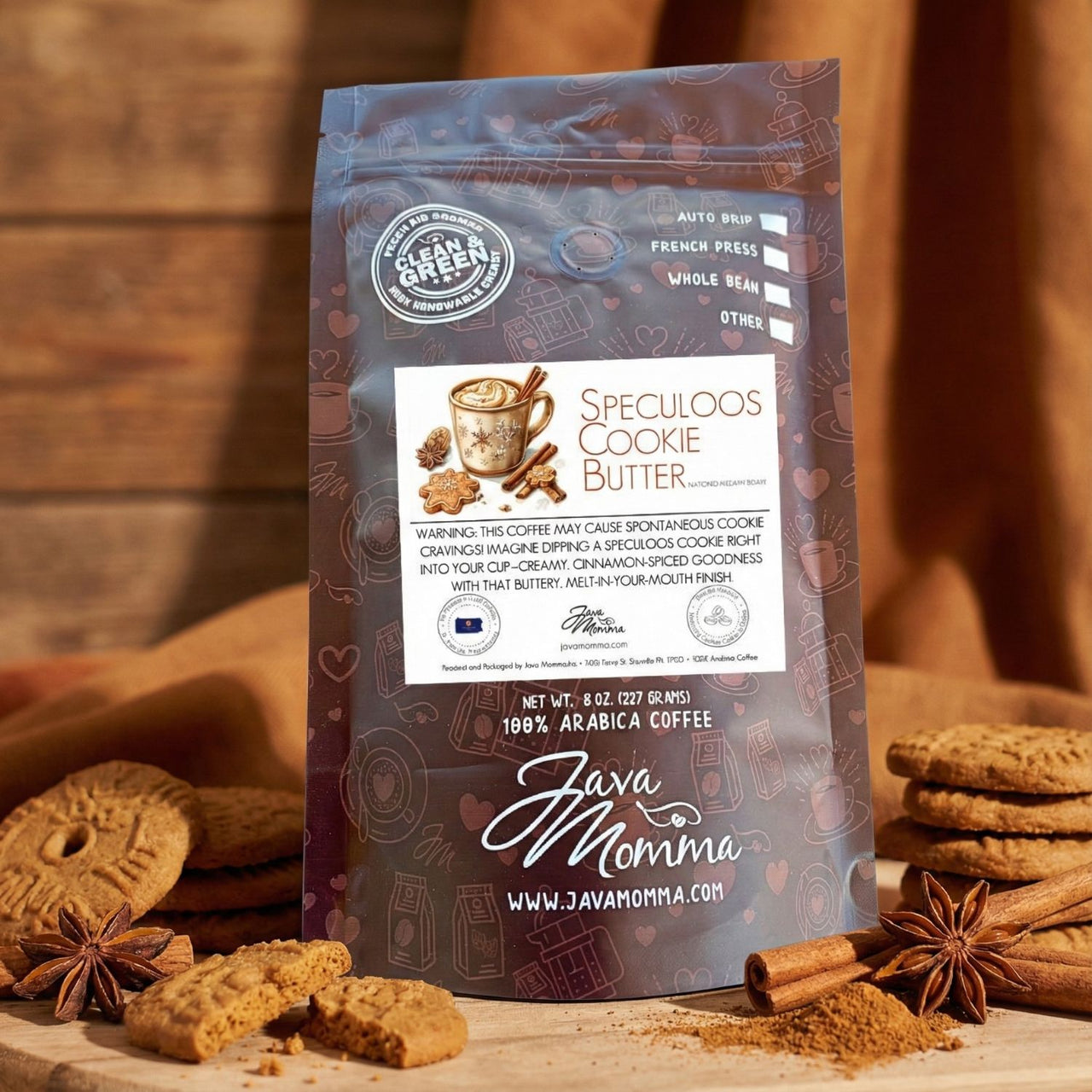 Speculoos Cookie Butter – Creamy, Cinnamon-Spiced Dessert Coffee 🍪☕