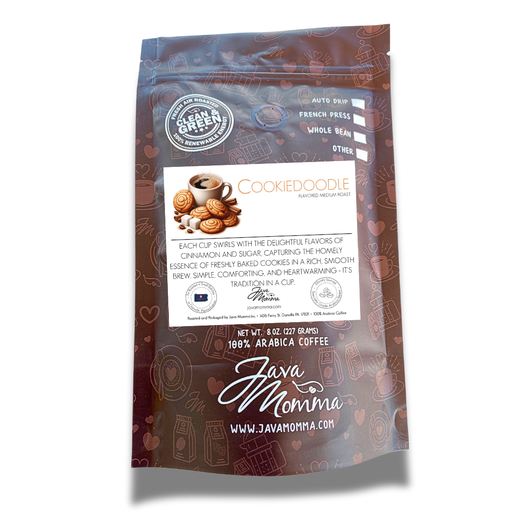 Cookiedoodle Coffee | Cinnamon & Sugar Cookie Flavor | Java Momma