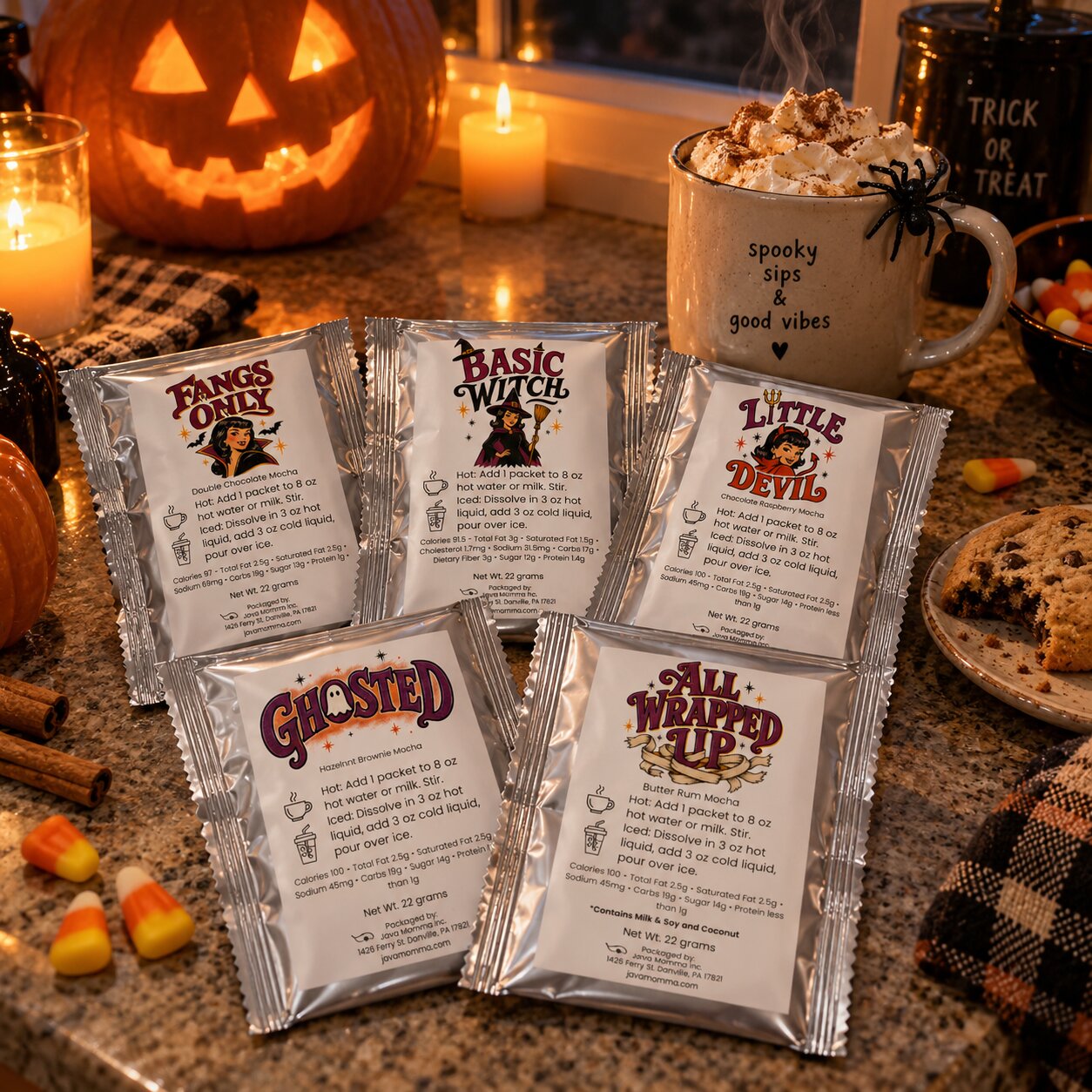 The Costume Party Pack - Halloween Latte Collection
