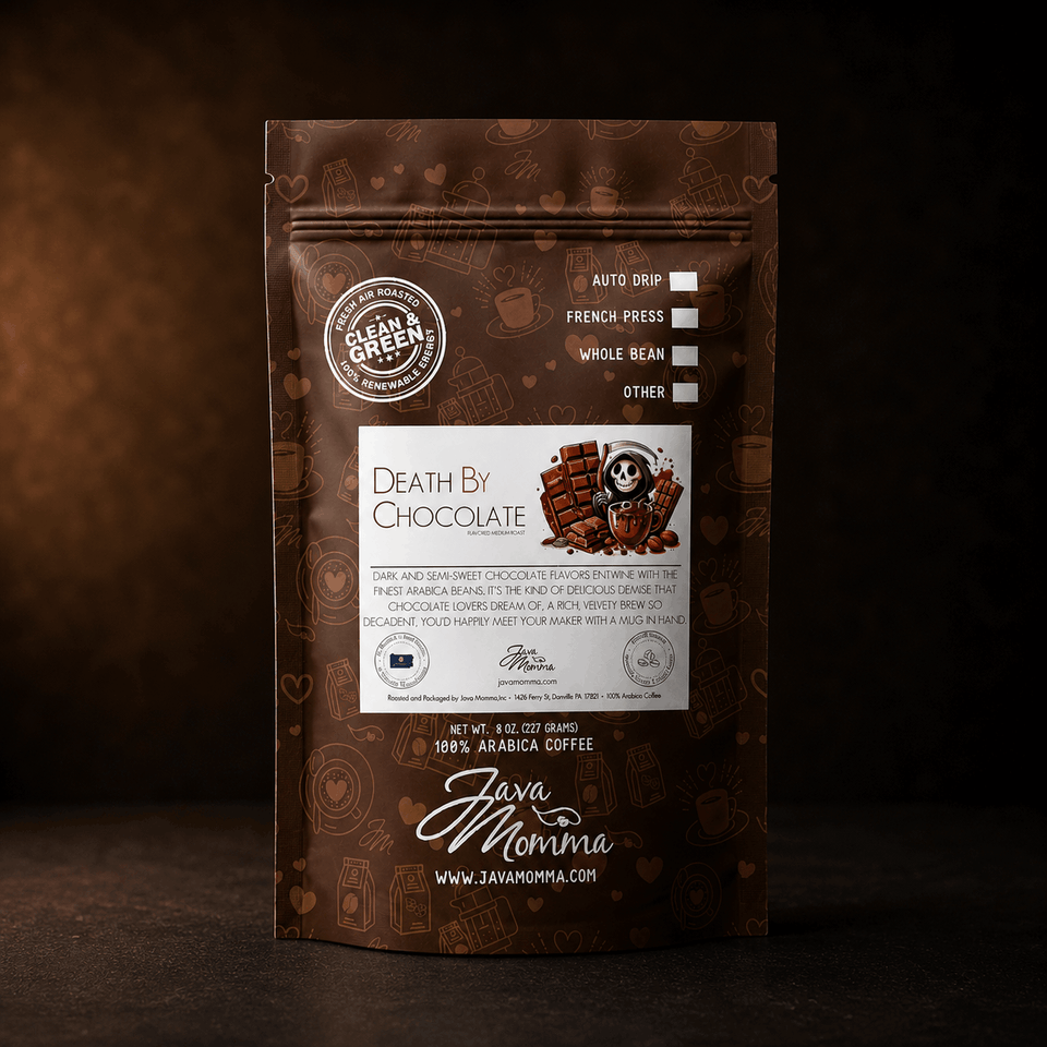 Death by Chocolate Flavored Coffee | Java Momma