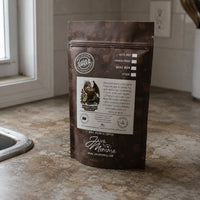 Thumbnail for Java Momma Dragon's Blend Cold Brew coffee package on a kitchen counter