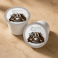 Thumbnail for Dragon's Blend kcups on a granite surface
