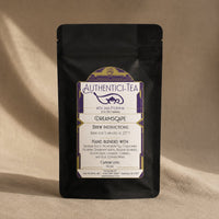 Thumbnail for Dreamscape in Black tea package with 'Authentici-Tea' label on a beige background