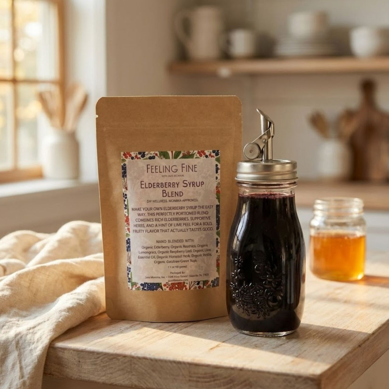 Java Syrup Elderberry Syrup Blend – Java Momma