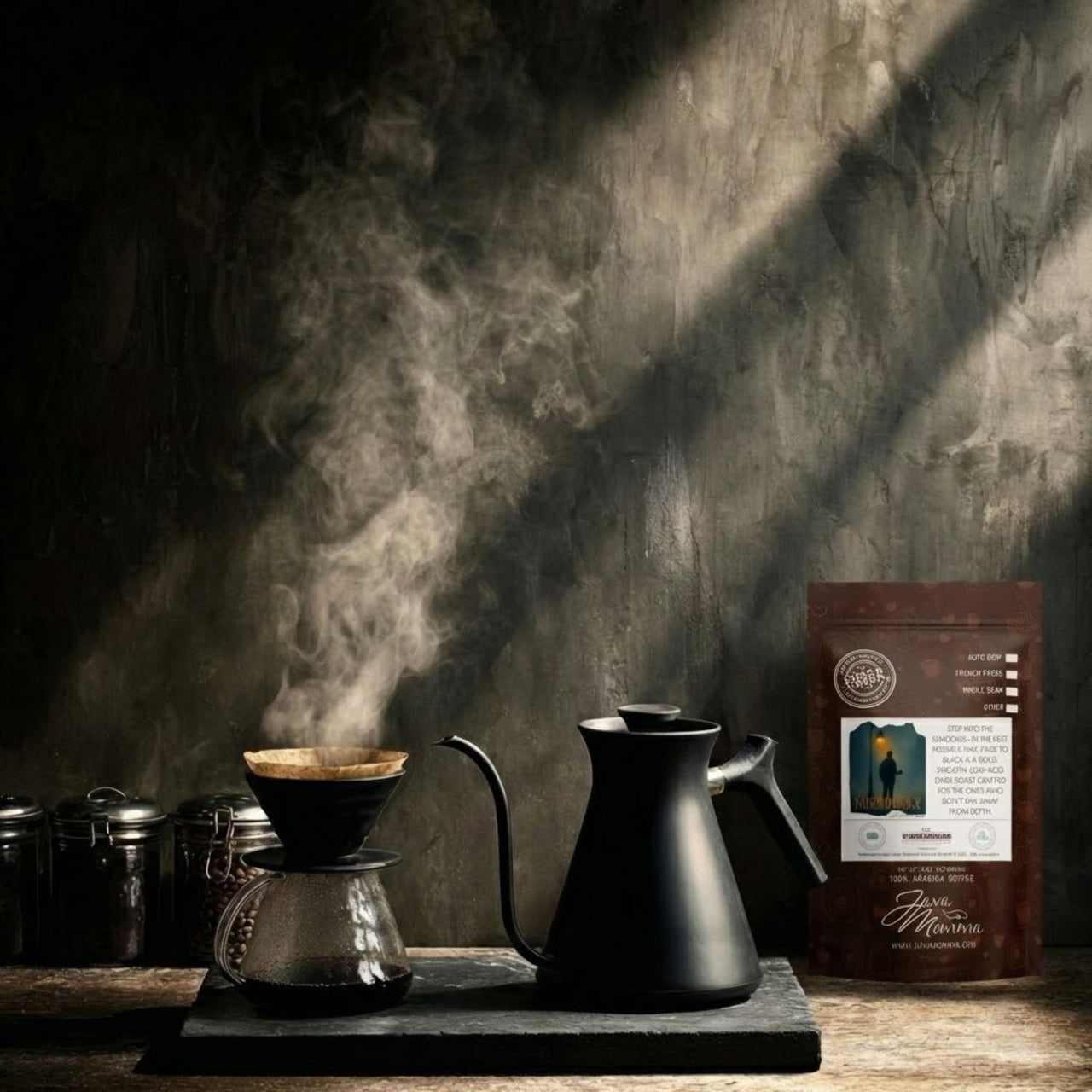 Fade to Black Dark Roast Coffee | Bold Low-Acid • Java Momma