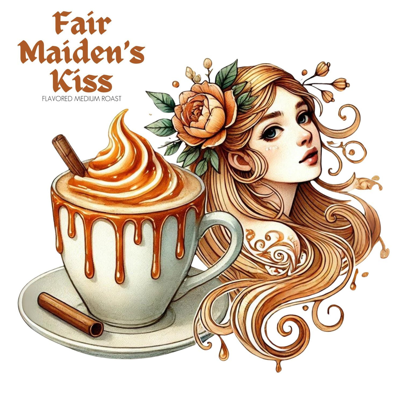 Fair Maiden's Kiss Flavored Coffee - Java Momma