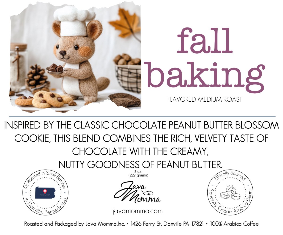 Fall Baking Flavored Coffee - Java Momma