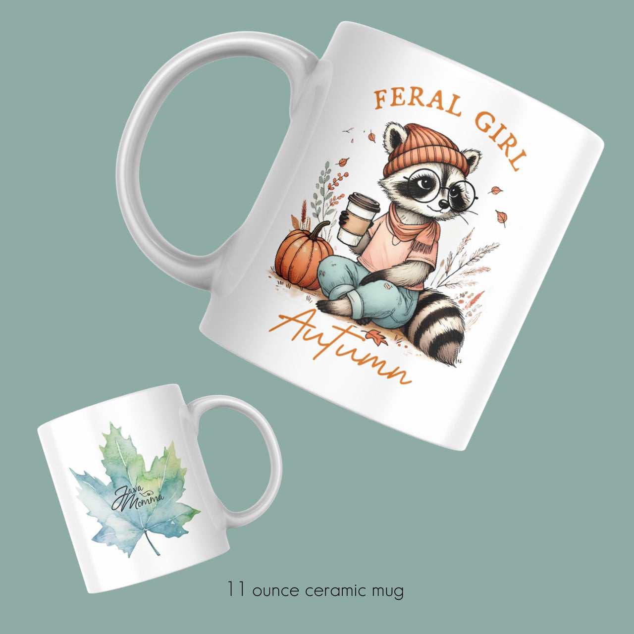 Feral Girl Autumn Mug - Java Momma