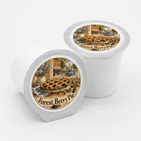 Thumbnail for Two Forest Berry Pie coffee pods on a white background