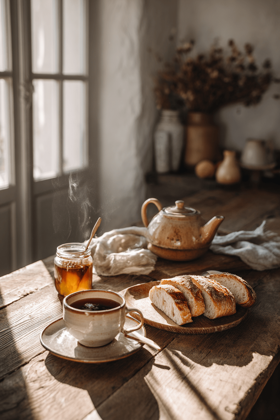 Gentle Morning Blend Tea – Soft Start, Strong Finish (Moderate Caffeine)