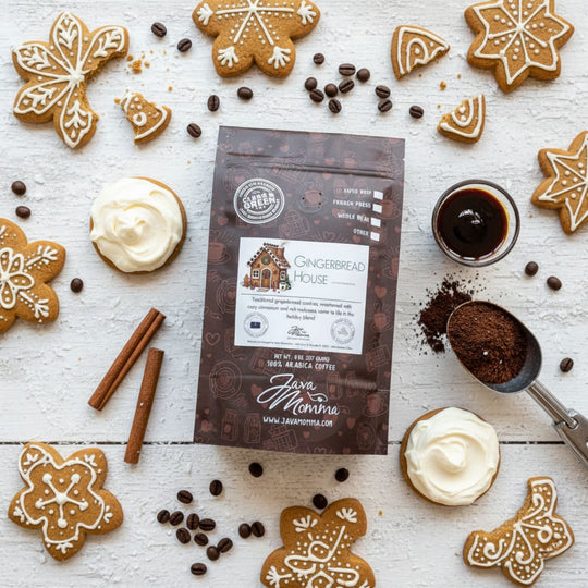 Gingerbread House Coffee – Festive Gingerbread Flavored Coffee