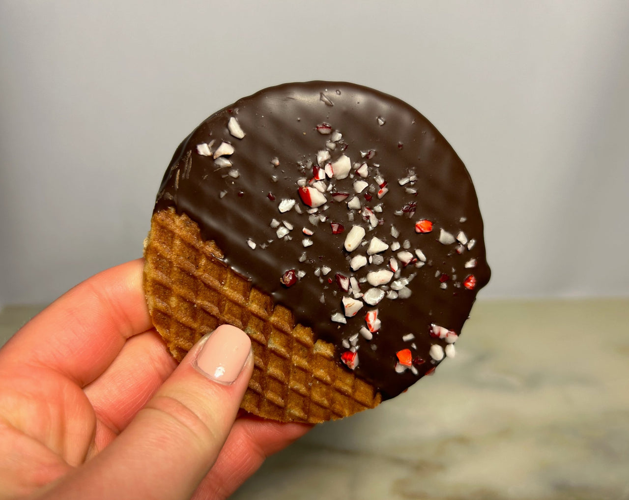 Gluten Free Peppermint Stroopies Singles - Java Momma