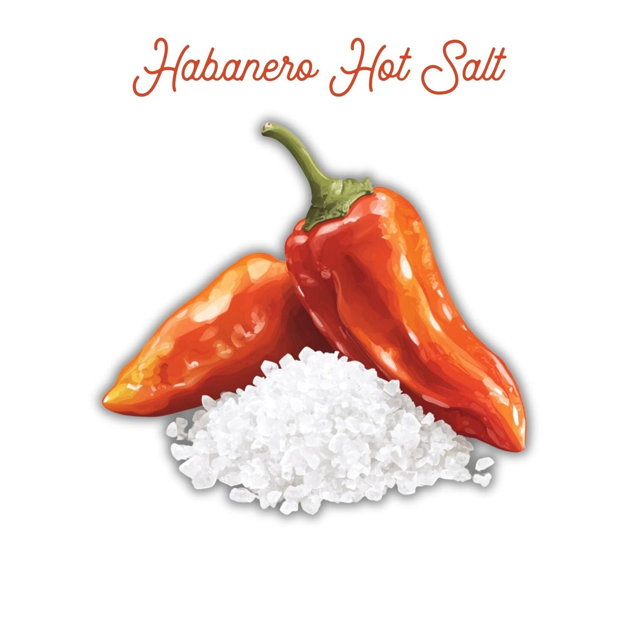 🔥 Habanero Hot Salt - Gourmet Fiery Sea Salt Blend 🌶️ - Java Momma