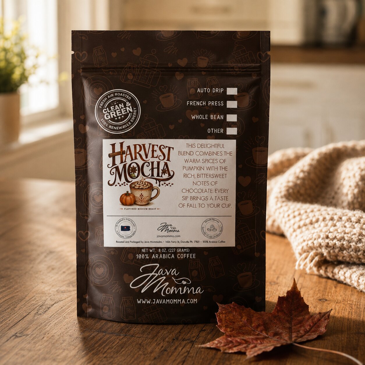 Harvest Mocha Flavored Coffee