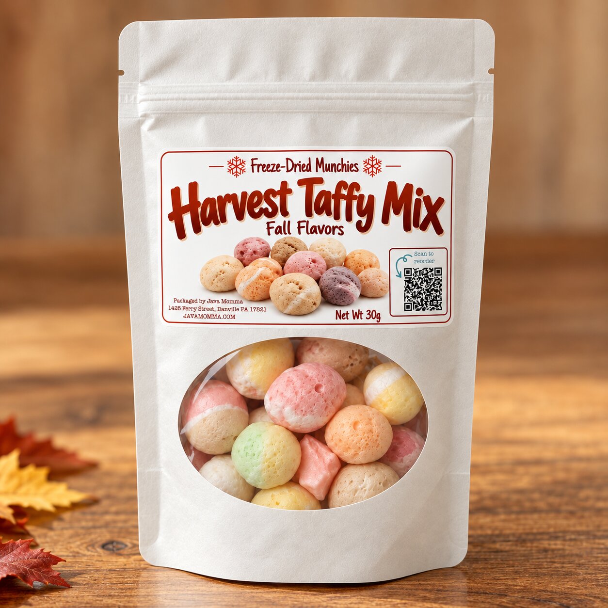 Harvest Mix Freeze-Dried Salt Water Taffy