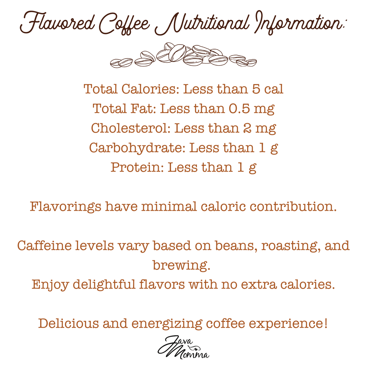 Hazelnut Flavored Coffee - Java Momma