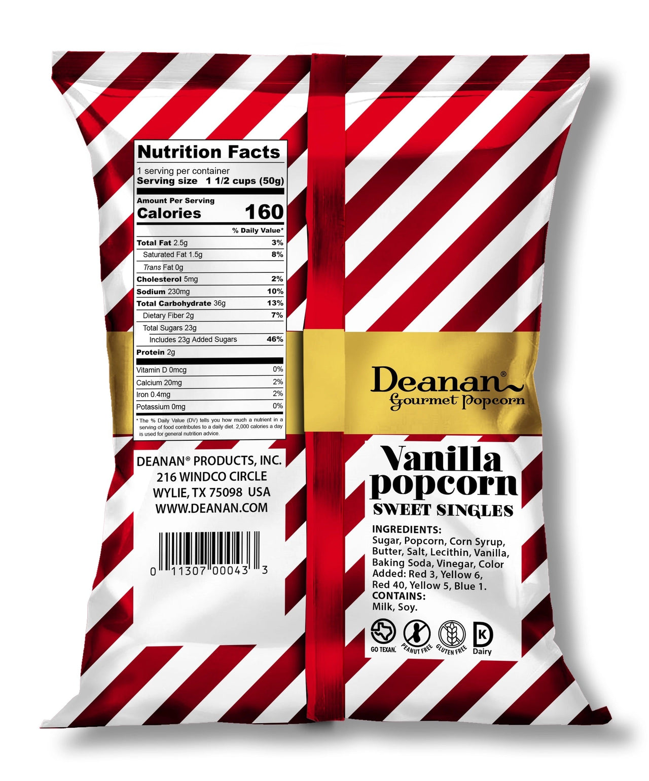 Holiday Vanilla Popcorn Sweet Singles – Festive Fun in Every Bite - Java Momma