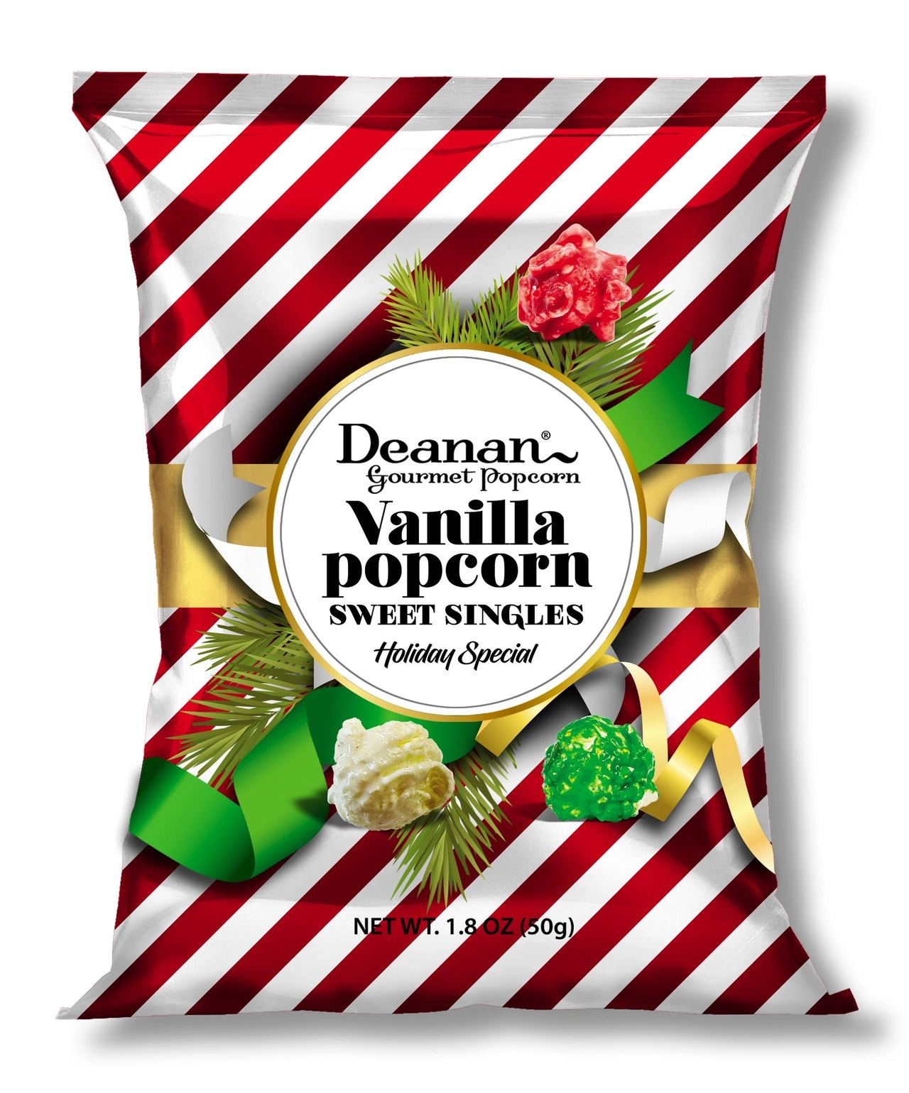 Holiday Vanilla Popcorn Sweet Singles – Festive Fun in Every Bite - Java Momma