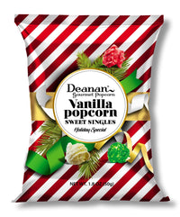 Thumbnail for Holiday Vanilla Popcorn Sweet Singles – Festive Fun in Every Bite - Java Momma