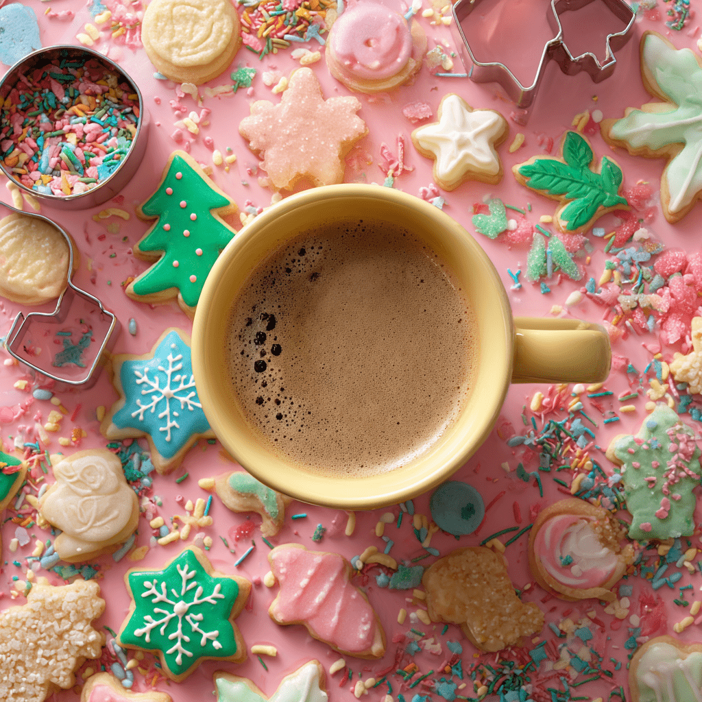 Holiday Sugar Cookie Coffee – Buttery Vanilla Sweetness in Every Sip 🍪☕