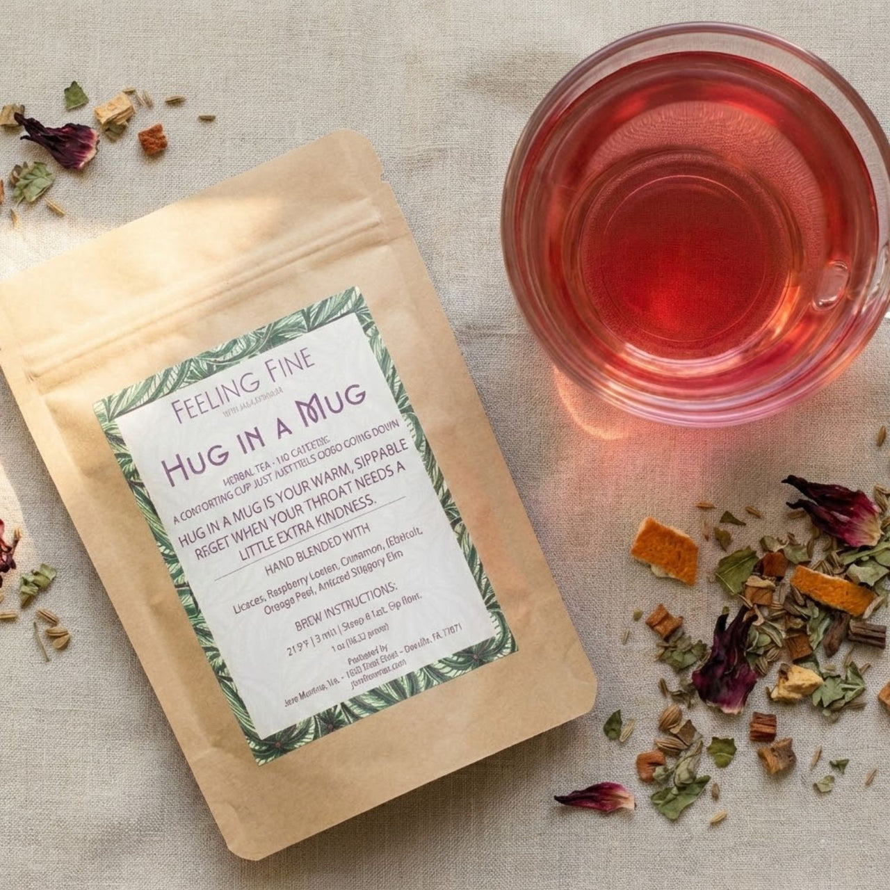 Hug in a Mug Tea - Soothing Sips