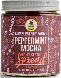 Thumbnail for Peppermint Mocha Honey Cream Spread – Cool Mint Meets Cozy Mocha