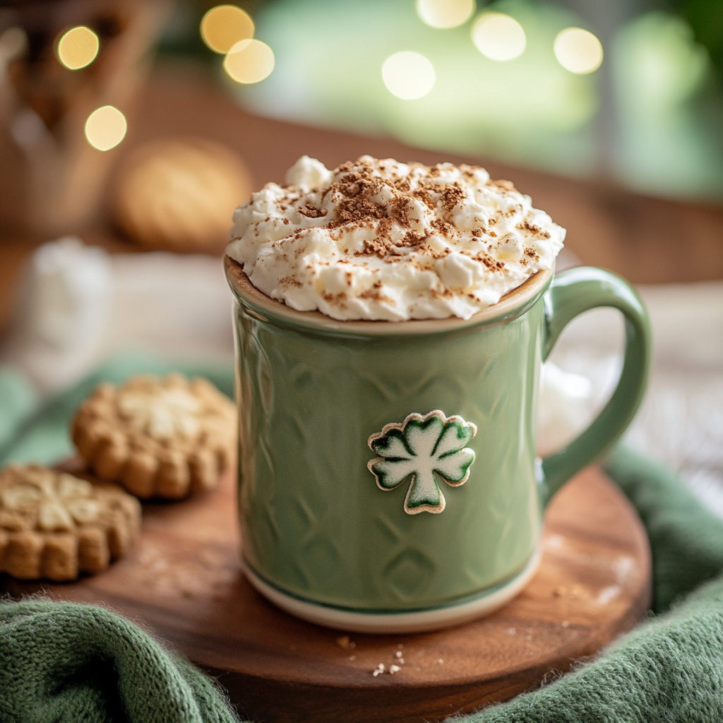 ☘️ Irish Cream Cookie – Dessert in a Cup! ☕🍪