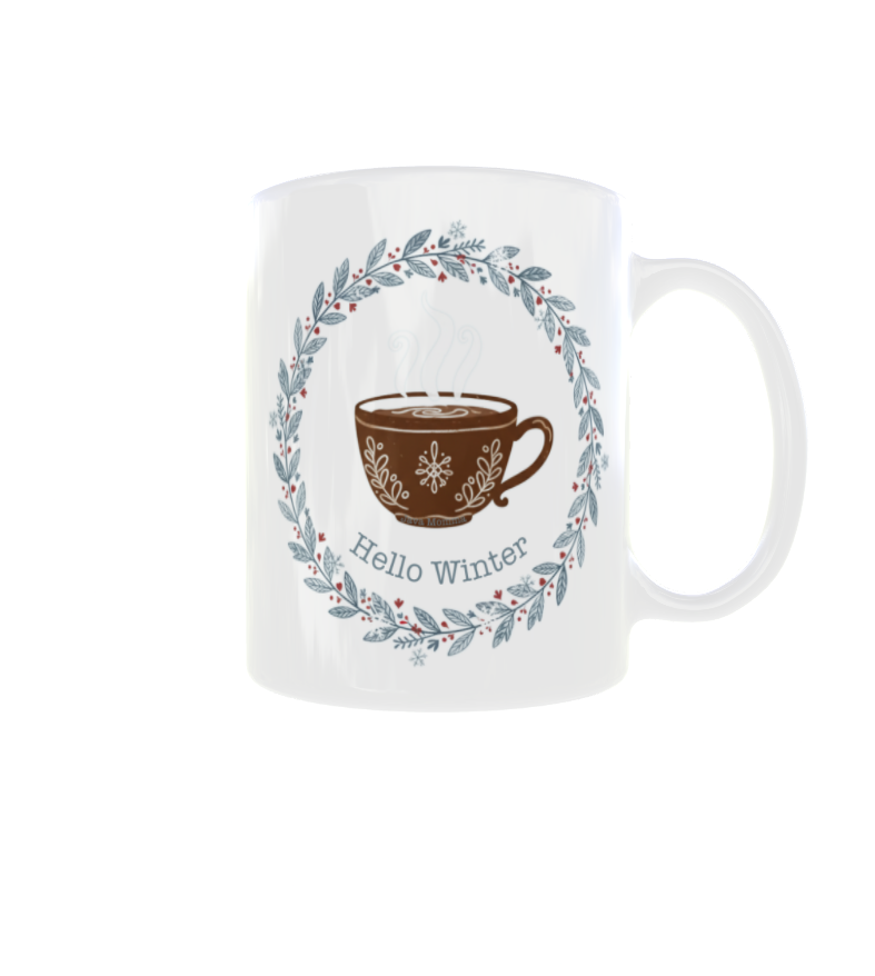 Noses Are Red. Fingers Are Blue. January Mug of the Month