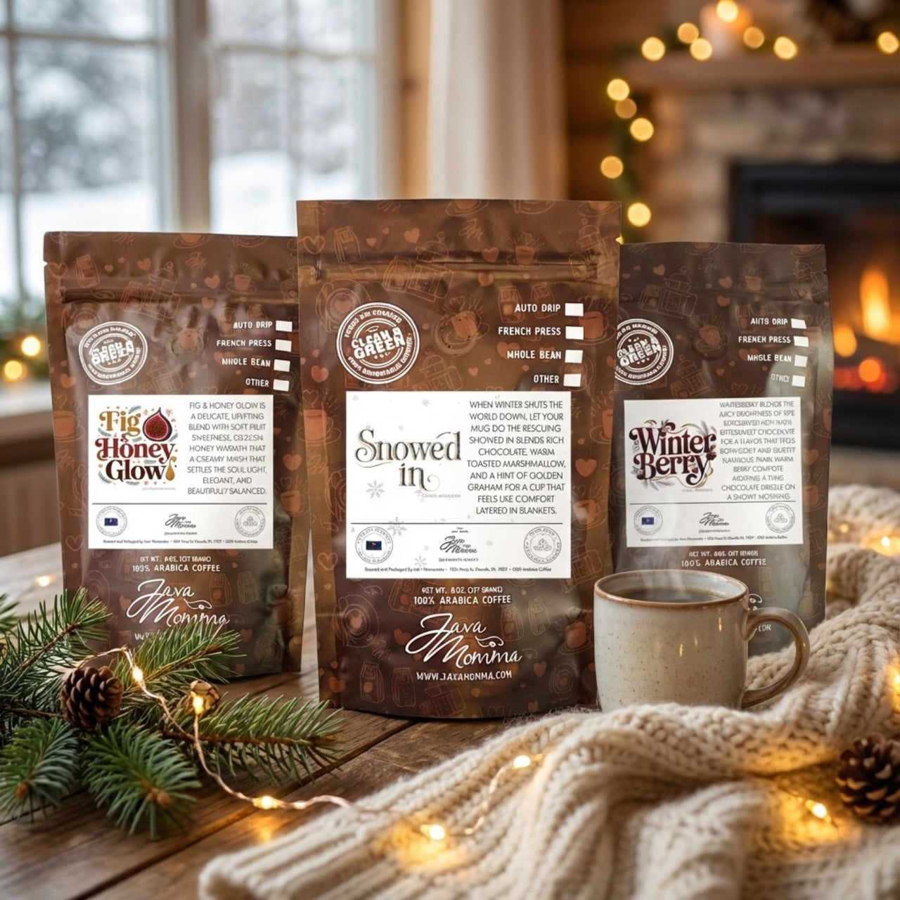 Momma’s Picks Monthly Coffee Box – 3 Exclusive Flavored Coffees