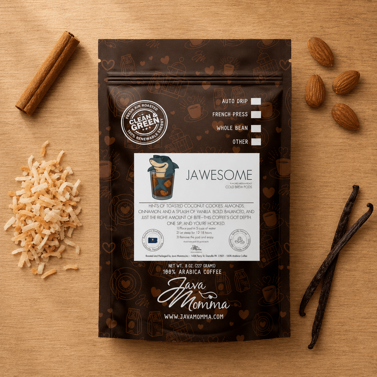 Jawesome Cold Brew Pods 🦈