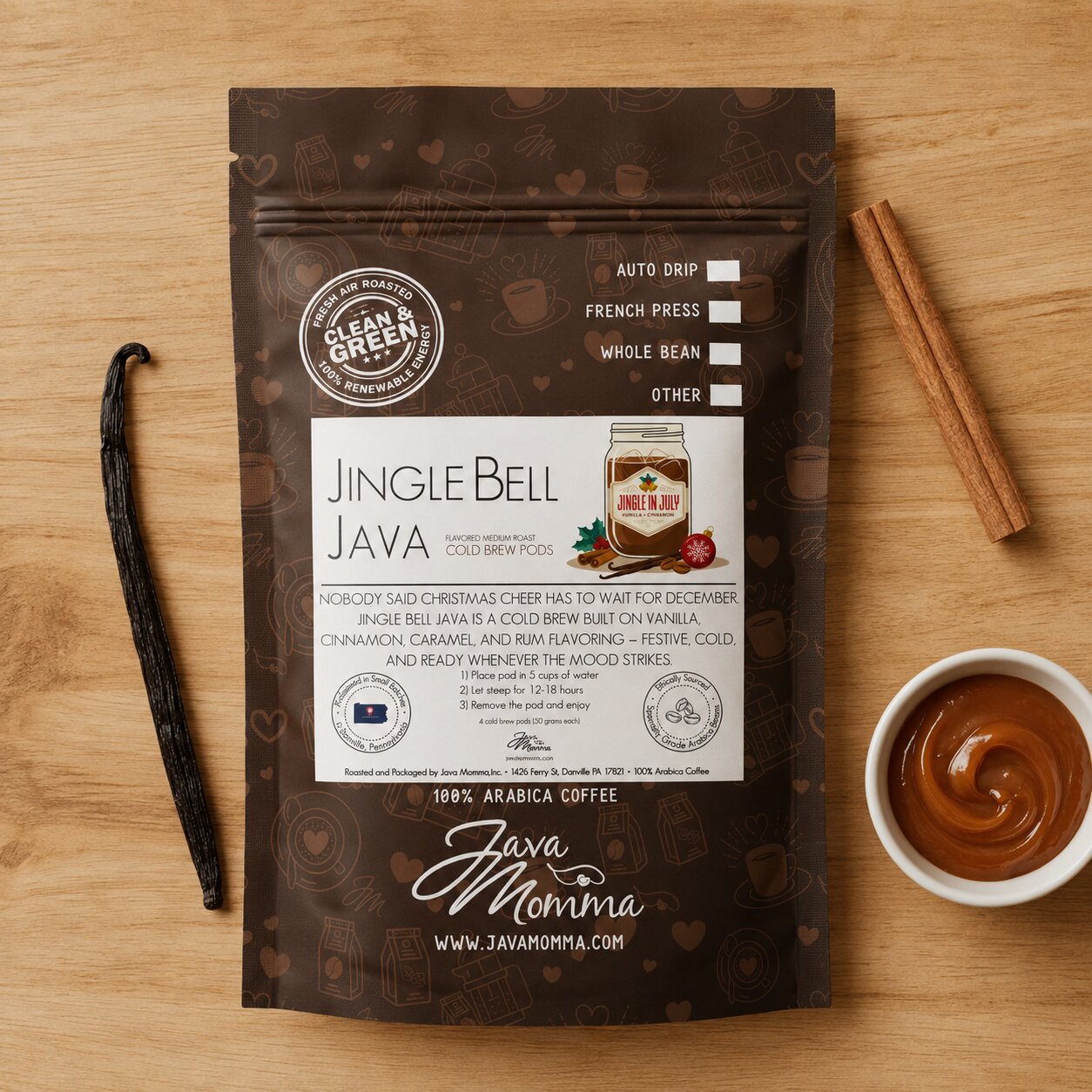 Jingle Bell Java Cold Brew Pods