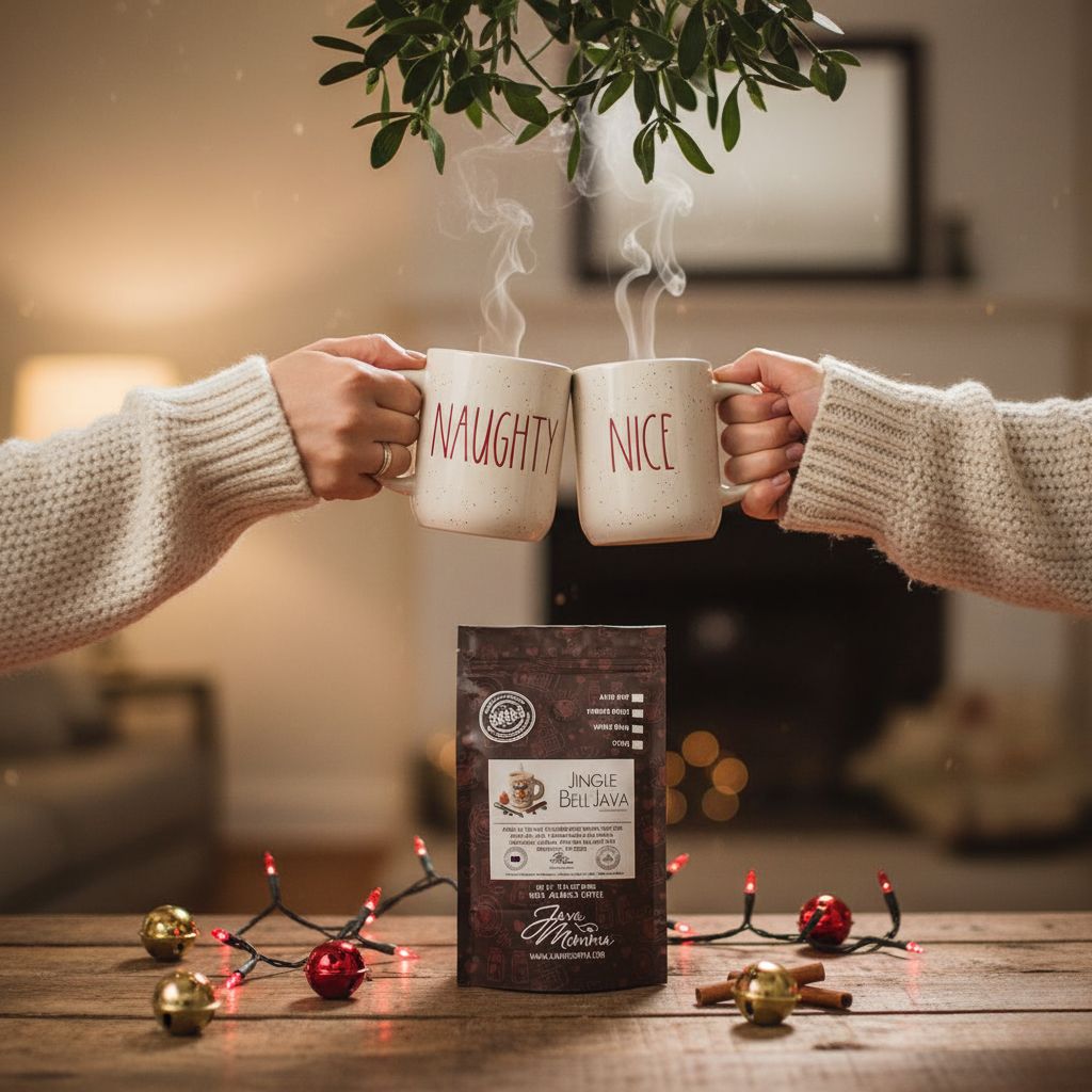 Jingle Bell Java – Festive Vanilla, Cinnamon, Caramel & Rum Blend 🎄🔔