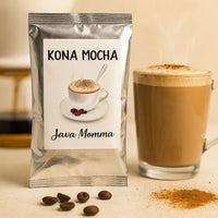 Thumbnail for Kona Mocha Single-Serve Packets – Rich Hawaiian Coffee Meets Creamy Chocolate Bliss