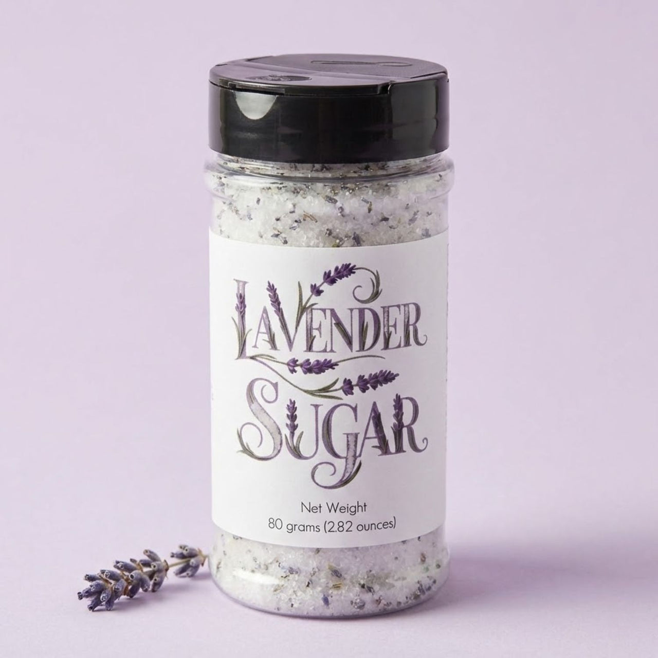 Lavender Sugar Sprinkle