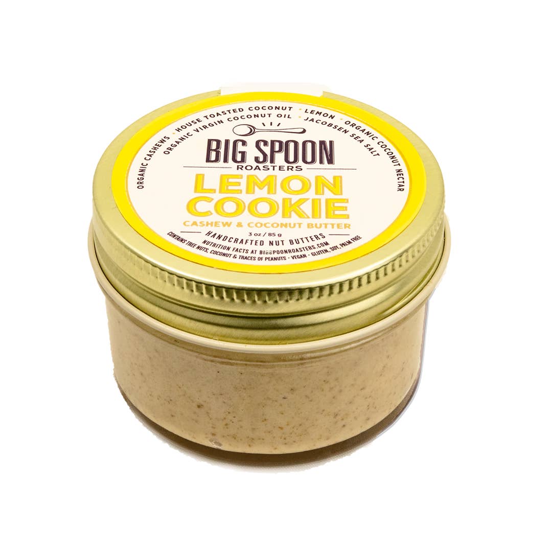 Lemon Cookie Cashew & Coconut Butter | Big Spoon Roasters