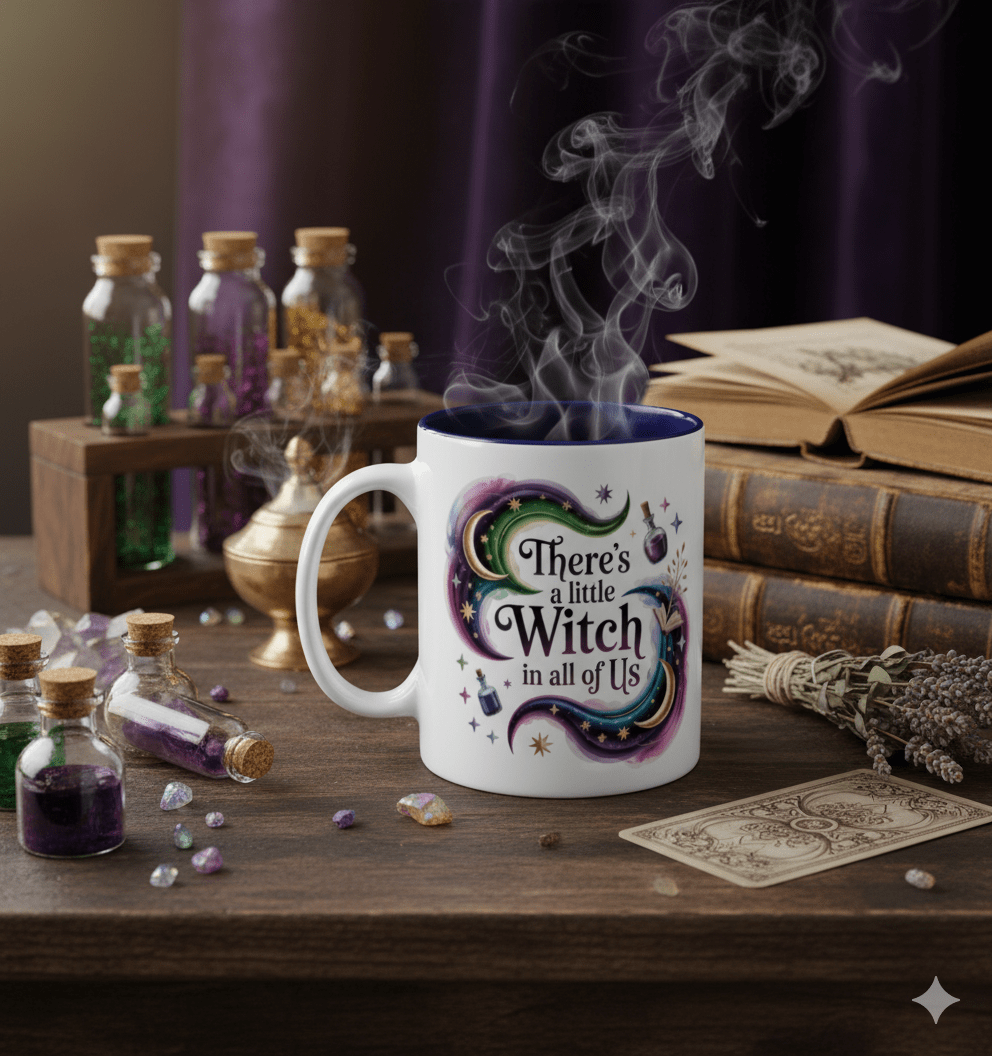 October Mug of the Month – ☕ Mystic Brew | Witchy Coffee Vibes Only ✨