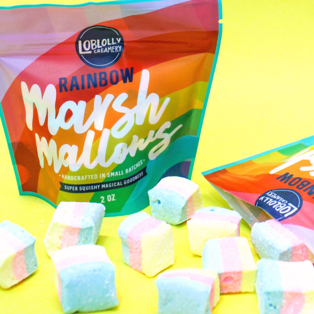 🌈 Rainbow Marshmallows – Fluffy, Fun and Full of Flavor!