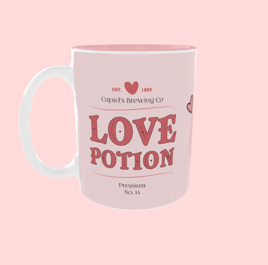 Love Potion Valentine’s Gift Set – Mug & Coffee Duo - Java Momma