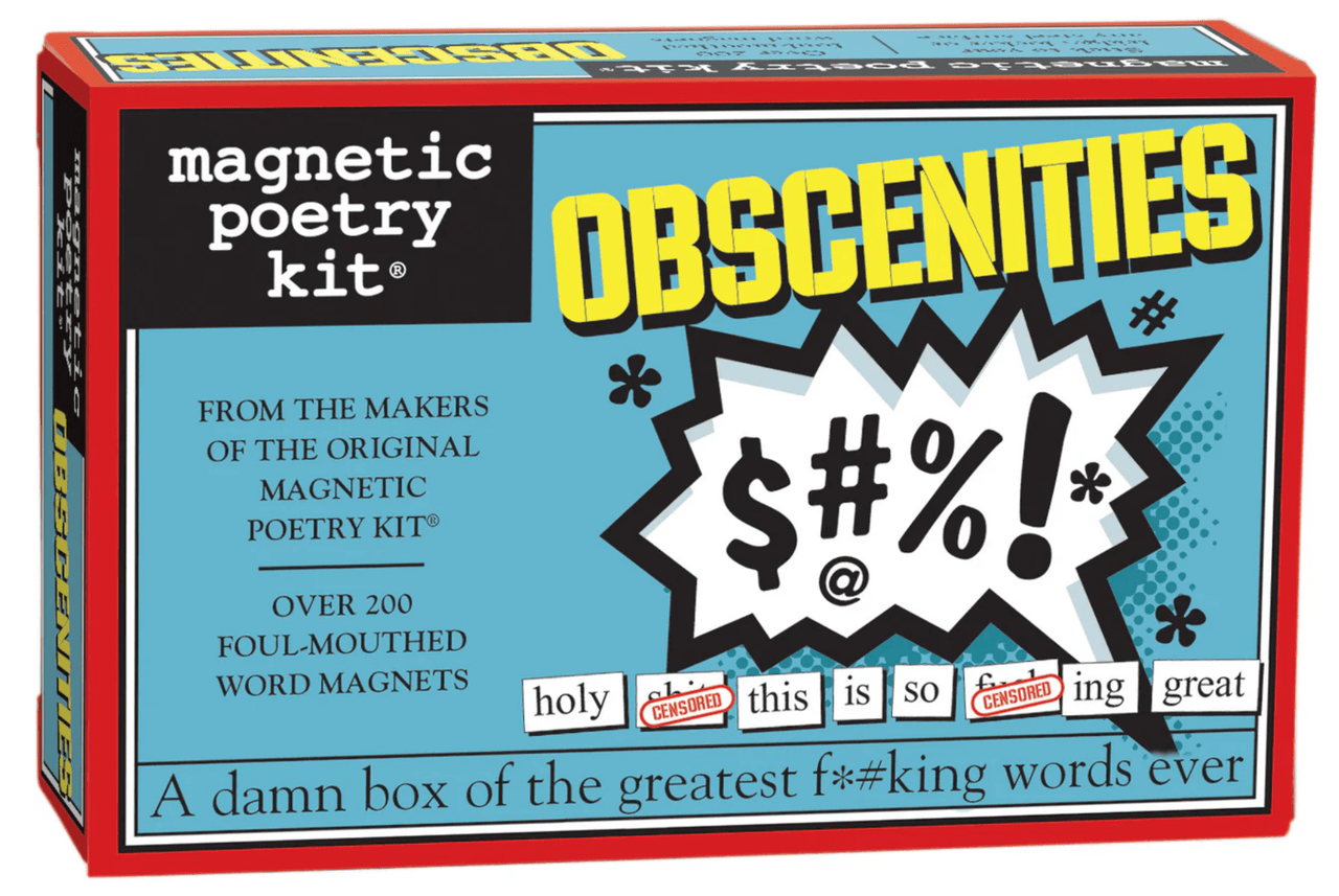 Magnetic Poetry Kit - Obscenities Edition - Java Momma