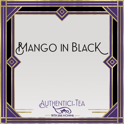 Mango In Black Tea - Java Momma